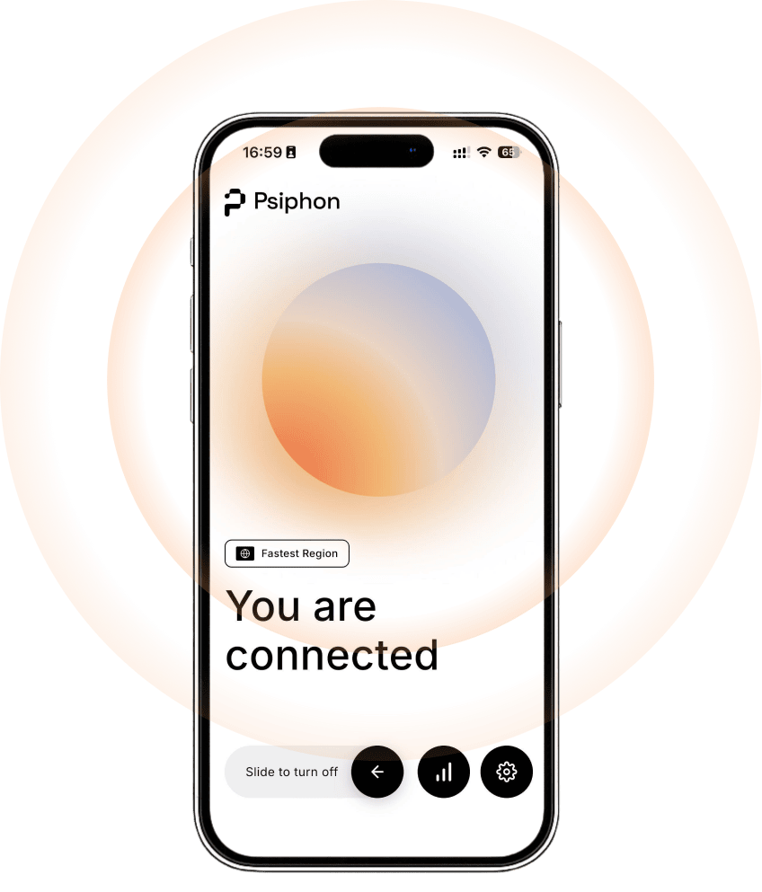 The new Psiphon app